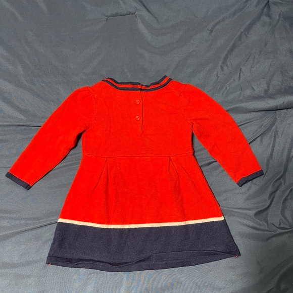 Janie and Jack Little Girls Long Sleeve Dress - Picture 4 of 4
